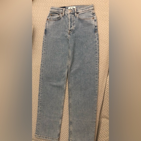 Redone straight leg jeans - Picture 8 of 14